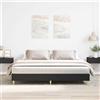 Vidaxl Giroletto senza Materasso Nero 180x200 cm in Legno Multistrato