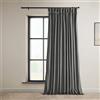 HPD Half Price Drapes HPD VPYC-161213-96-DW Heritage - Tenda in velluto, 1 pannello, 100 x 84 cm, colore: Blu Avalon