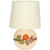 THUN - Lampada da Tavolo, Decorazione con Tulipano in Ceramica Decorata a Mano, Versione Media, Linea Country, 26,7x26cm h