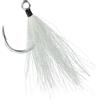 BKK LONEDIABLO White Buckail - Gancio singolo per esca | 3/0 | Confezione da 3 | 5X | Rivestimento ultra antiruggine per acqua salata | Punto di messa a terra | Popping Trolling Stickbait
