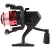 Naroote Mulinello da Pesca Spinning Leggero con Placcatura Colorata per Accessorio per Attrezzatura da Pesca in Acqua Dolce e Salata (Placcatura rossa)