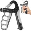 Xolear Attrezzi per Rinforzare la Presa, 5-100 kg Avambracci Attrezzi, Hand Grip con Contatore Integrato, Allenatore Avambracci Adatto per Atleti, Allenamento di Mani e Avambracci