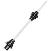 QUILSTM Adattatore per Supporto per centratura Ruote Bici, Strumento per regolazioni di Assi da 12 mm e 15 mm, Acciaio al Carbonio, Diametro Medio 6/0,24
