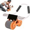 Generico Roller Roller AB, AB Trainer - Equipaggiamento di allenamento ABS rimovibile - Cursori portatili per allenamento, rullo di per la pancia per casa, palestra, studio