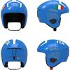 Briko, HELMET Unisex adulto, SHINY SCIENCE BLUE-WHITE, S