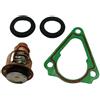 AYZLGAA for Yamaha F75 F80 F90 F100 F150 F200 F225 Vf250 Outboard Boat Motor Gasket 63p-12414-00-0067f-12411-01 60ºc Thermostat Kit