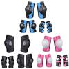 Yusat Set di Ginocchiere per Set di Ginocchiere per Gomito di per Adulti Bambini per Equipaggiamento Protettivo (Blu #13)