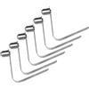 Tiuimk 6 clip a molla per kayak in acciaio inox da 8 mm
