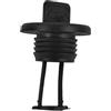 Homoyoyo Tappo di Scarico Sigillo e Installazione Facile in Plastica per Kayak e Canoa Nero Diametro Vite 2,7 Cm, Accessorio per Barca Essenziale