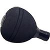 Nexbrill Manopola per mulinello da pesca modificata EVA leggera per Daiwa 27 mm albero acqua salata acqua dolce impugnatura nero rosso oro 52,3 x 36,5 mm (blu)