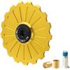 Generico Pulegge Deragliatore Posteriore con Cuscinetti in Ceramica 11T-17T Ruote Jockey Ultraleggere for MTB E Bici da Strada(17T Glod)