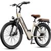 Aairsk S600 Bici Elettrica Per Adulti Da 26, 7 Velocità Bicicletta Elettrica da 36V 13Ah Batteria Rimovibile, 25km/h & Autonomia di 80km E-bike Per Pendolari Urbani, Uomo e Donna
