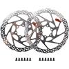 Generico Compatibile for Shimano DEORE SM-RT56 Bici 6-Bolt Freno A Disco Rotore 160mm 180mm Parti di Biciclette,Componenti(RT56-180MM 2PCS)