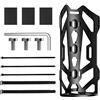HDOYTXXM Gabbia impermeabile per forcella della bicicletta, supporto per accessori per equitazione di mountain bike, telaio anteriore