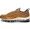 NIKE Boy's Air Max 97 QS '17 (GS) Shoe Metallic Gold/Red/White (6 Youth)