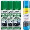 SIGILL Igienizzante Abitacolo Monouso, 3 Confezione da 200 ml più Neutrodor Fresh Air, Deodorante Auto 100ML