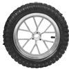 Klanata Ruota per pneumatico posteriore per moto da 12,5 x 2,75 pollici con cerchione adatto per mini moto da cross Coolster 49cc 2 tempi - Cerchione in lega di alluminio resistente e