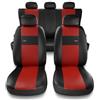 Mossa Coprisedili compatibili con Alfa Romeo 147 (2000-2010) - fodere sedili auto - set coprisedili auto universali - XL-RD