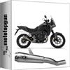 MOTOTOPGUN scarico omologato arrow pro-race in nichrom con fondello in inox compatibile con honda nx 500 2024 mototopgun 71966pri