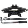 TOP DRIVE Kit Cric a Forbice per Auto da 2 Tonnellate Portatile, Ideale per SUV e Auto - Kit di Emergenza Universale con Chiave Inglese