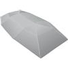 Vistnale Ombrello per auto|Ombrello per auto, tettuccio parasole portatile sostituibile, copertura impermeabile per sole e pioggia, argento, 157x83 pollici