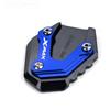 MIDNECMO Per XMAX300 XMAX400 Xmax 125 XMAX250 2017-2026 Piastra di prolunga per cavalletto laterale in alluminio per moto Supporto di ingrandimento per cavalletto Accessorio (Blu)