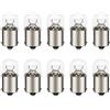 SOFOC BA15S 12V 5W 1156 Lampadina bianco caldo luce retromarcia laterale 180°Polo P21W Contatto singolo Attacco baionetta Mini G18 10pcs