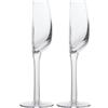 Generisch Bicchiere da vino - mezzo bicchiere di lungo e nuovo bicchiere da vino a forma dimezzata, stoviglie uniche | stoviglie per casa, ristorante, cucina, bar, durevole ed elegante