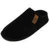 Meik Mangni Pantofole da Uomo Donna Invernali con Memory Foam Ciabatte da Casa Calde e Comode Scarpe di Cotone Antiscivolo Morbide Interno a Esterno Slipper Nero 42EU