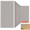 VEVOR Pannelli Acustici con Adesivo, Pannelli in Schiuma Insonorizzante 1200 x 600 x 10 mm, da Parete in Fibra di Poliestere ad Alta Densità, per Casa, Ufficio, Teatro, 5 Pezzi Cammello
