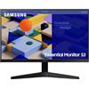 Samsung Monitor S31C (S24C312), Flat, 24'', 1920x1080 (Full HD), IPS, 75 Hz, 5 ms, FreeSync, D-Sub, HDMI, Eye Saver Mode, Flicker Free