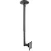 Xantron DEHA-410-B - Supporto da soffitto per TV da 13-27 orientabile, inclinabile, regolabile in altezza