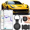 LocLynx GPS Tracker per Auto, 2026 Nuovo Air Tracker Android e IOS Senza Abbonamento, Magnetico Gps Tracker, IP68 Impermeabile Auto Localizzatore Copertura Globale In Tempo Reale Tracciare Dual System