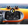 GAZOZ PERFORMANCE Accessori interni - Supporto per telefono per Smart Fortwo 453 - Supporto radio centrale