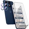 Heioloo 3D Vetro Temperato per Motorola Moto Edge 70 pro, [2+1 Pezzi ] Pellicola Protettiva con Pellicola Fotocamera, Senza Bolle, 9H Durezza, Anti Graffi, Anti-Impronte