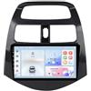 Generic 9 Pollici Android 16.0 Autoradio Car Radio Bluetooth Navigazione GPS per Chevrolet Spark 2011-2014 Car Stereo Supporto comandi al Volante WiFi 4G Dual USB(HM602 4 Core Wifi 1+32GB)