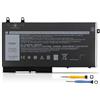 K KYUER 51Wh R8D7N Laptop Batteria per Dell Latitude 5400 5500 E5400 E5500 Inspiron 7590 7591 2n1 2-in-1 Precision 3540 Mobile Workstation Series P84F P98G P80F 1V1XF 27W58 7VTMN XV8CJ 49HG8 K7C4H TNT6H W8GMW
