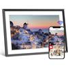 BLKE S Cornice digitale intelligente Wi-FI FRAMEO 15,6 Pollici 32 GB, touch screen IPS LCD 1920x1080, rotazione automatica ritratto/paesaggio, condivisione istantanea di momenti tramite l'app Frameo