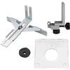 Generic Strumento di guida per fresatrice con guida per fresatrice, strumento di taglio accurato per 3701 3703 3709 facile da usare (battiscopa)