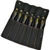 ZagYing C-R-V - Set di scalpelli per legno in acciaio, scalpello professionale, set di utensili manuali per intaglio dettagliato di base e sgorbie (6 pezzi, 6-20 mm)
