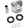 SAANICH 18 pz Accessori Carburatore Set 68mm Pistone Anelli Guarnizione Paraolio for GX160 GX200 168F 5.5/6.5HP Kit Tosaerba