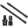 Generic Prolunga Flessibile per Bussola Adattatore metallico robusto da 12,7 mm | 4 Aste Di Collegamento Per Chiave A Cricchetto Per auto, SUV, camper, pick-up e riparazioni domestiche