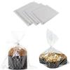 SHOBI Buste Trasparenti per Panettone, Pandoro e Colomba in Polipropilene Perfetta per Alimenti (100, 32x45 Cm)