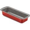 Guardini, Stampo plumcake 30x11 cm, Acciaio con rivestimento antiaderente, Rosso e Grigio, Made in Italy, Linea Rossana