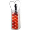 Fackelmann Sacchetto Refrigerante Raffredda bottiglie con maniglie per il trasporto, in plastica Disponibile nei colori: rosso, blu e trasparente Dim 37x10x2 cm Ingombro pack: 37x12x2 cm