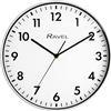 Ravel - Orologio da Parete moderno per Ufficio e Cucina da 30 cm - Quarzo analogico - RWC.30.4 - Bianco