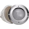 WZYJLyds Lampada da Piscina A LED, Illuminazione Subacquea da Incasso Par56, Superficie In Acciaio Inox 12V Impermeabile IP68 per Piscine Fuori Terra E Interrate(Bianco caldo,12W)