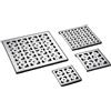 GHHZML Piletta Doccia 10/12/15/30cm Scarico a pavimento Bagno in acciaio inossidabile 304 quadrato Anti-odore for doccia Raccoglitore for capelli Filtro for rifiuti(12x12cm)