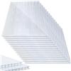 Herrselsam 14 Fogli di Policarbonato Alveolari, 60,5 x 121 cm, Piastra Doppia 10,25 m², Piastre in Policarbonato da 4 mm, Resistenti ai Raggi UV, per Serra, Giardino