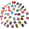 AZ FLAG - Ghirlanda Bandiera della Coppa del Mondo di Calcio 2026-15 Metri con 48 bandierine campionato del Mondo 21x14 cm - Piccole bandiere 100% poliestere